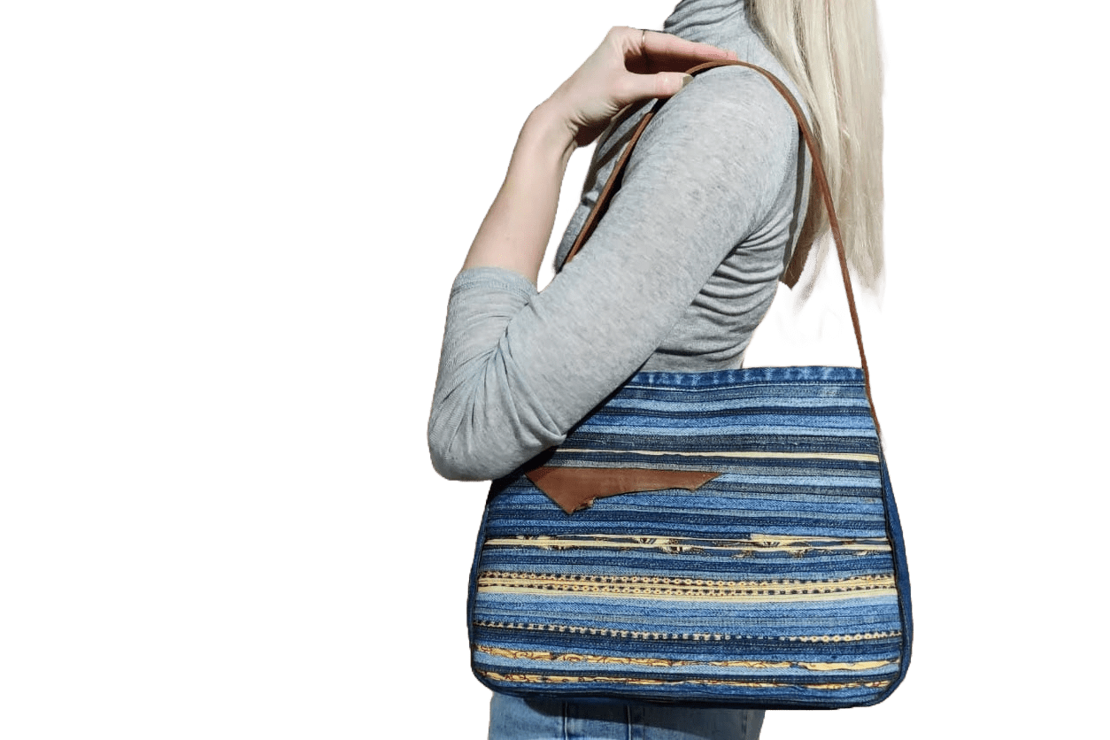 Reworked Denim Tote - Ariike Ruban Studio