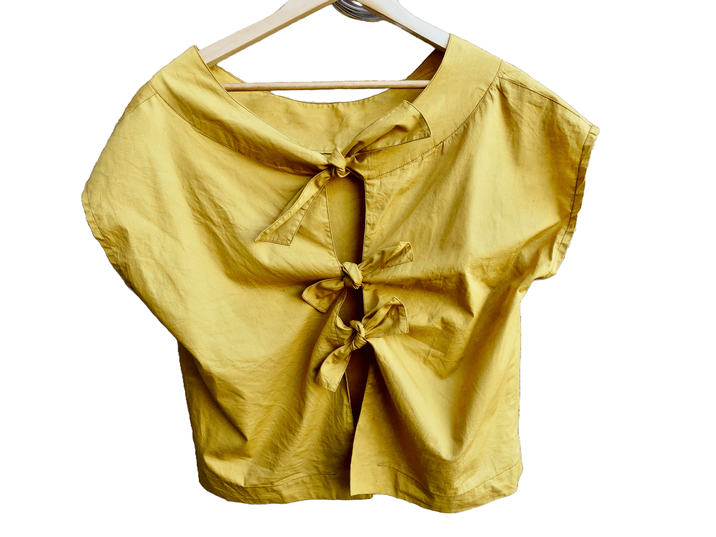 Niamh Top Yellow Ochre - Ariike Ruban Studio