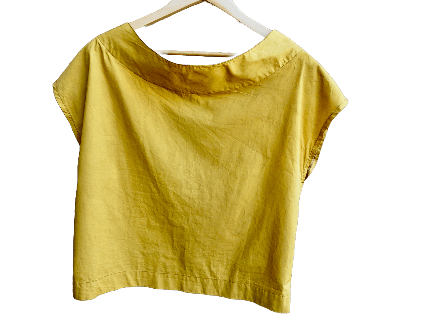 Niamh Top Yellow Ochre - Ariike Ruban Studio