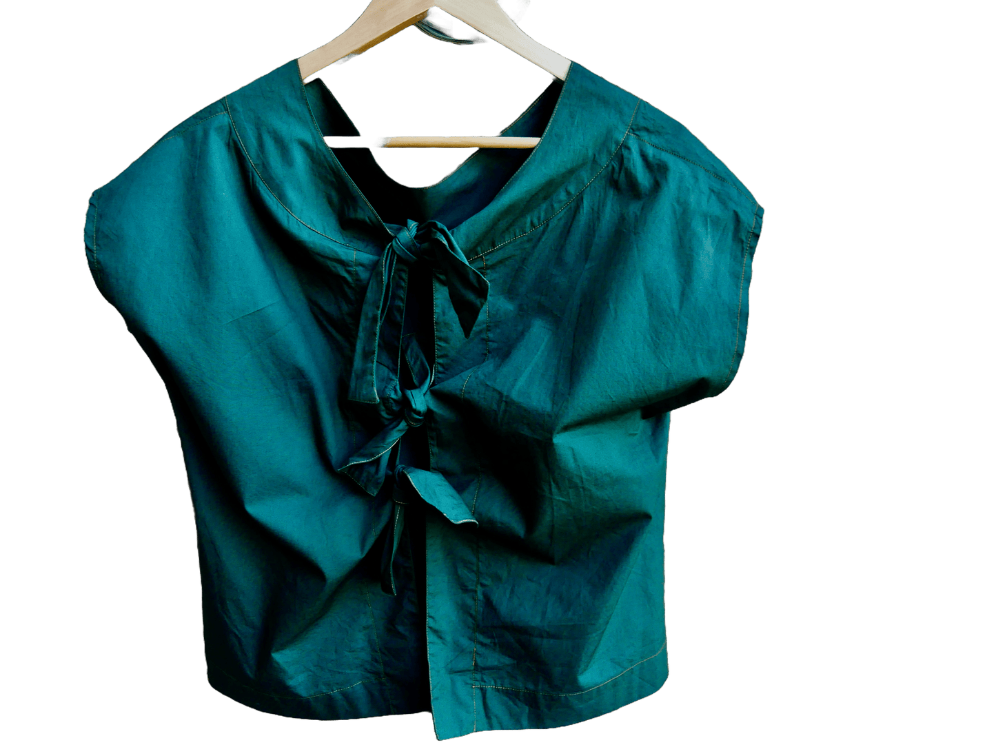 Niamh Top Bottle Green - Ariike Ruban Studio
