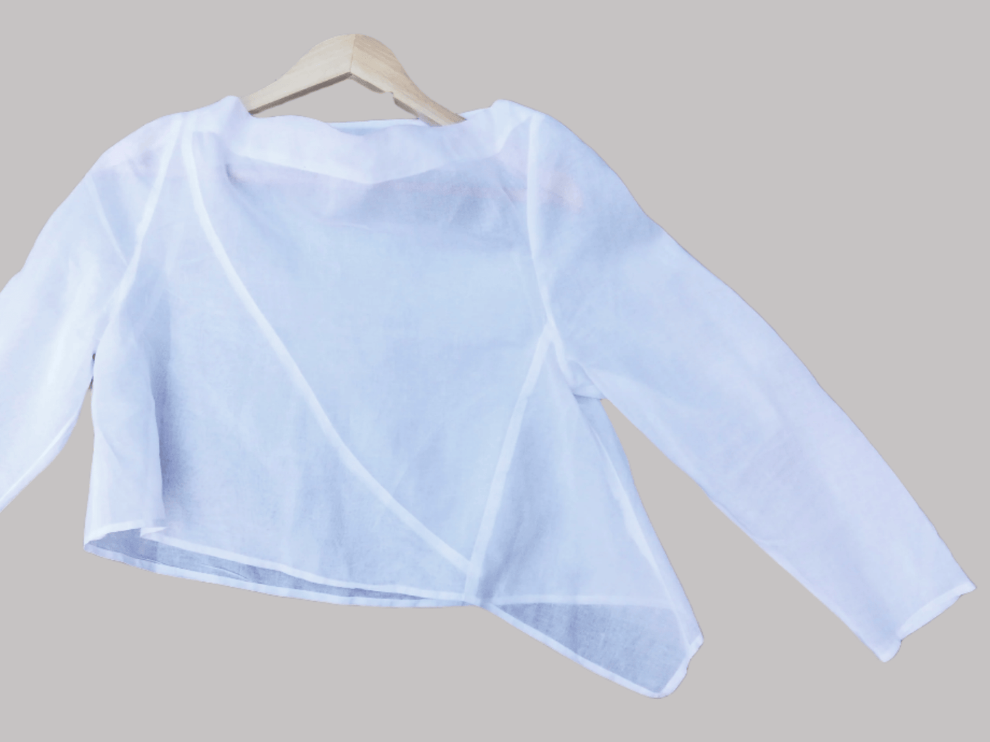 Asymmetrical Cowl Neck Top - Ariike Ruban Studio