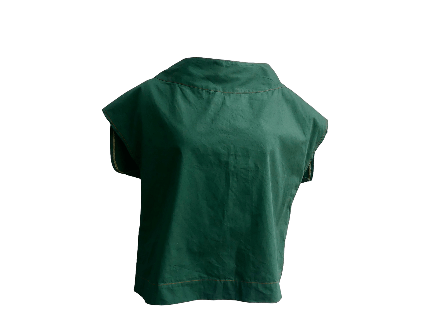Niamh Top Bottle Green - Ariike Ruban Studio