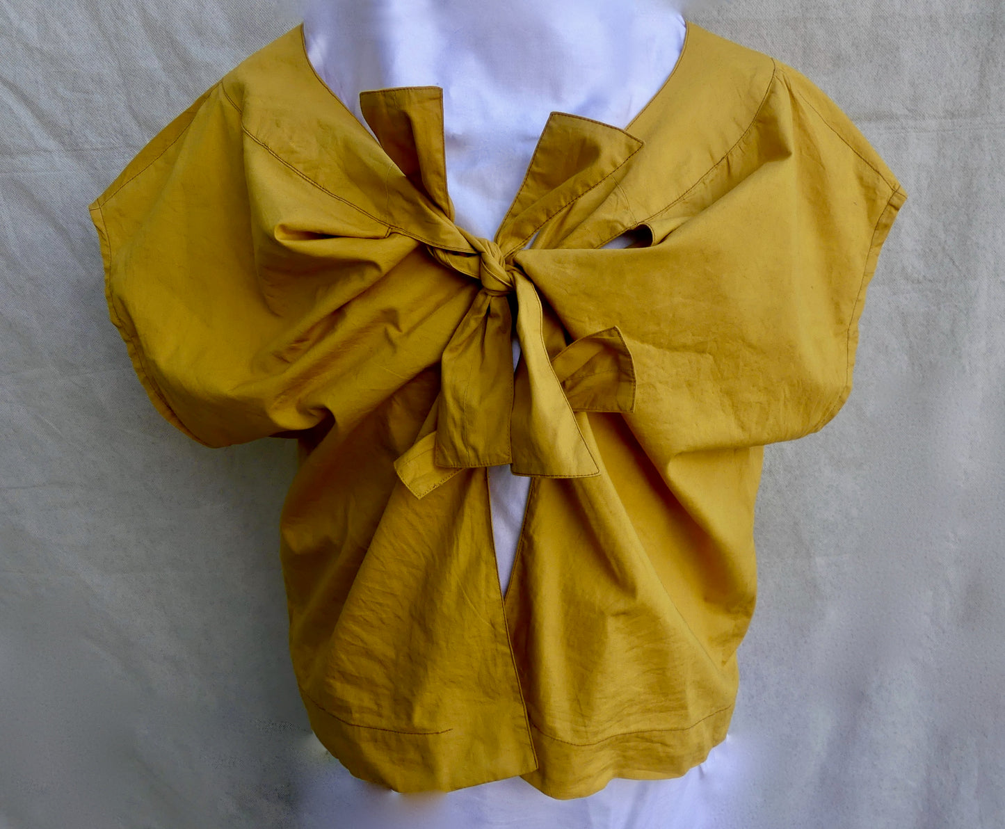 Niamh Top Yellow Ochre