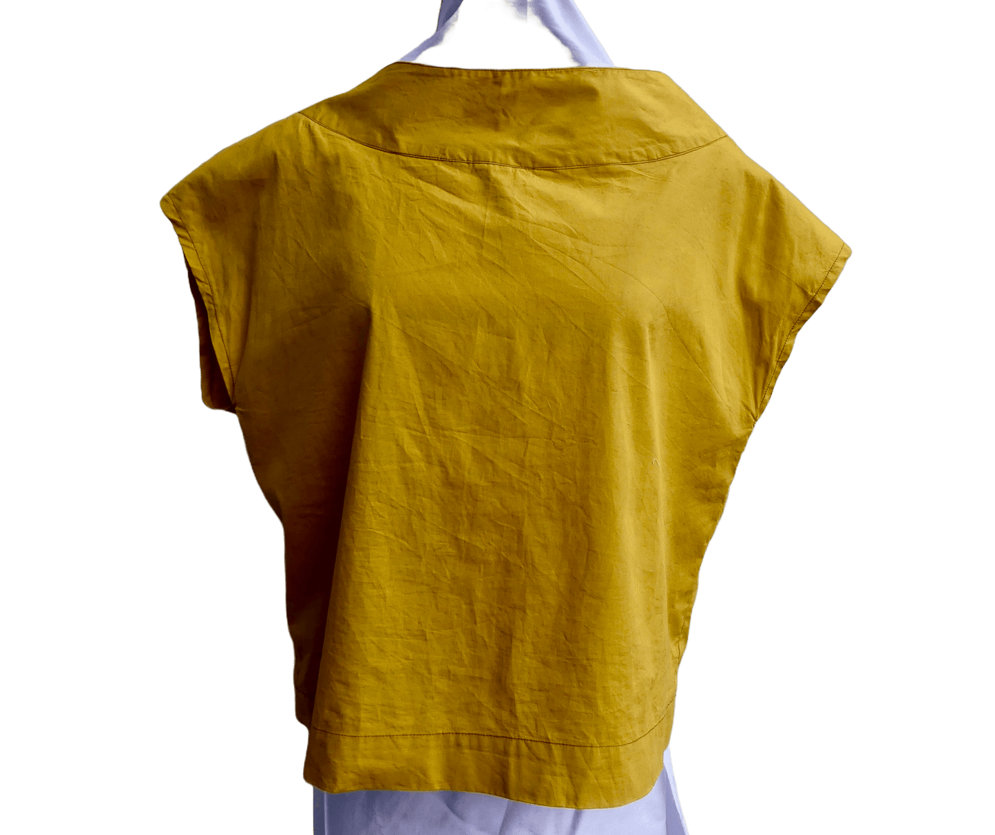 Niamh Top Yellow Ochre - Ariike Ruban Studio