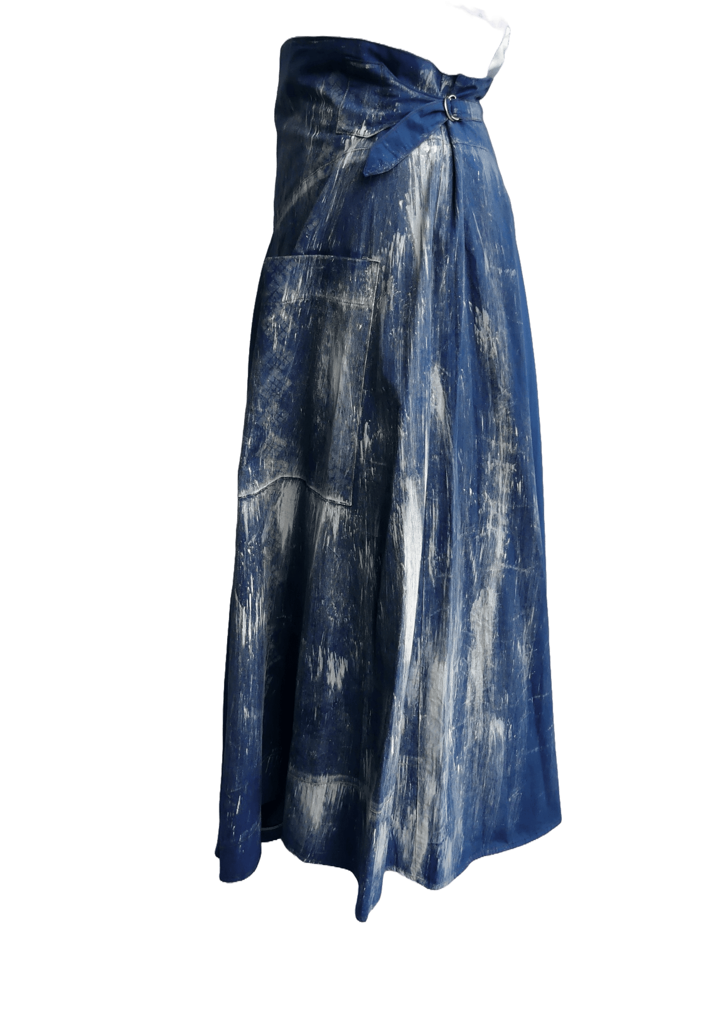Iro Hand Dyed 100% Cotton Poplin Skirt - Ariike Ruban Studio