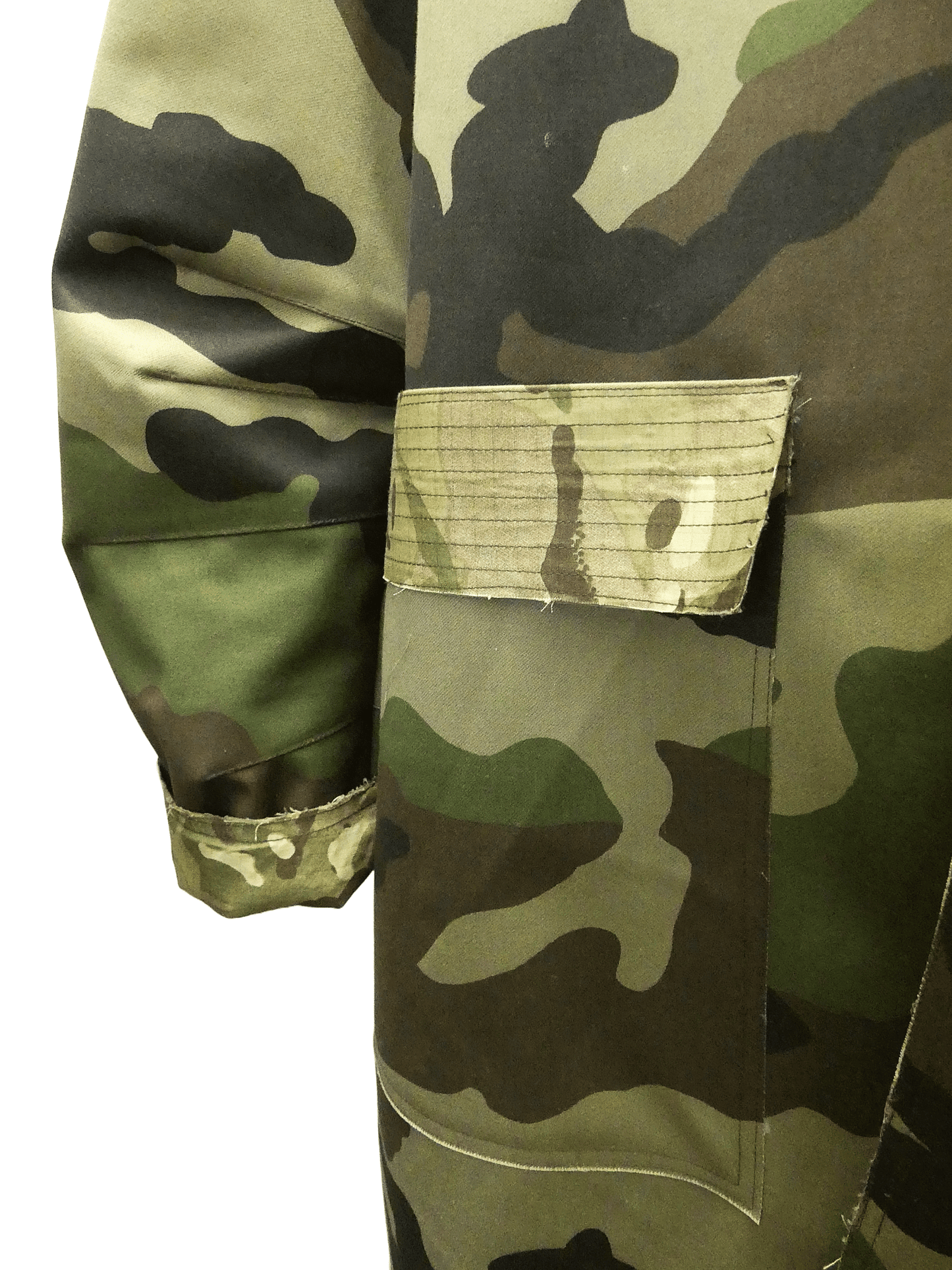 Eko Lined Camo Coat - Ariike Ruban Studio