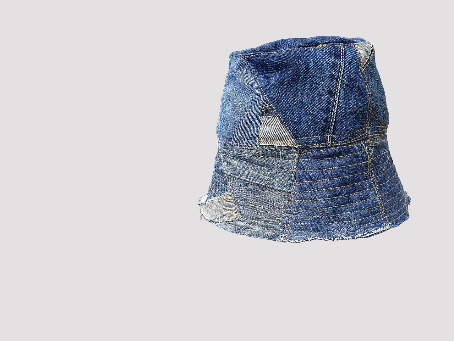 Reworked Jeans Bucket Hat
