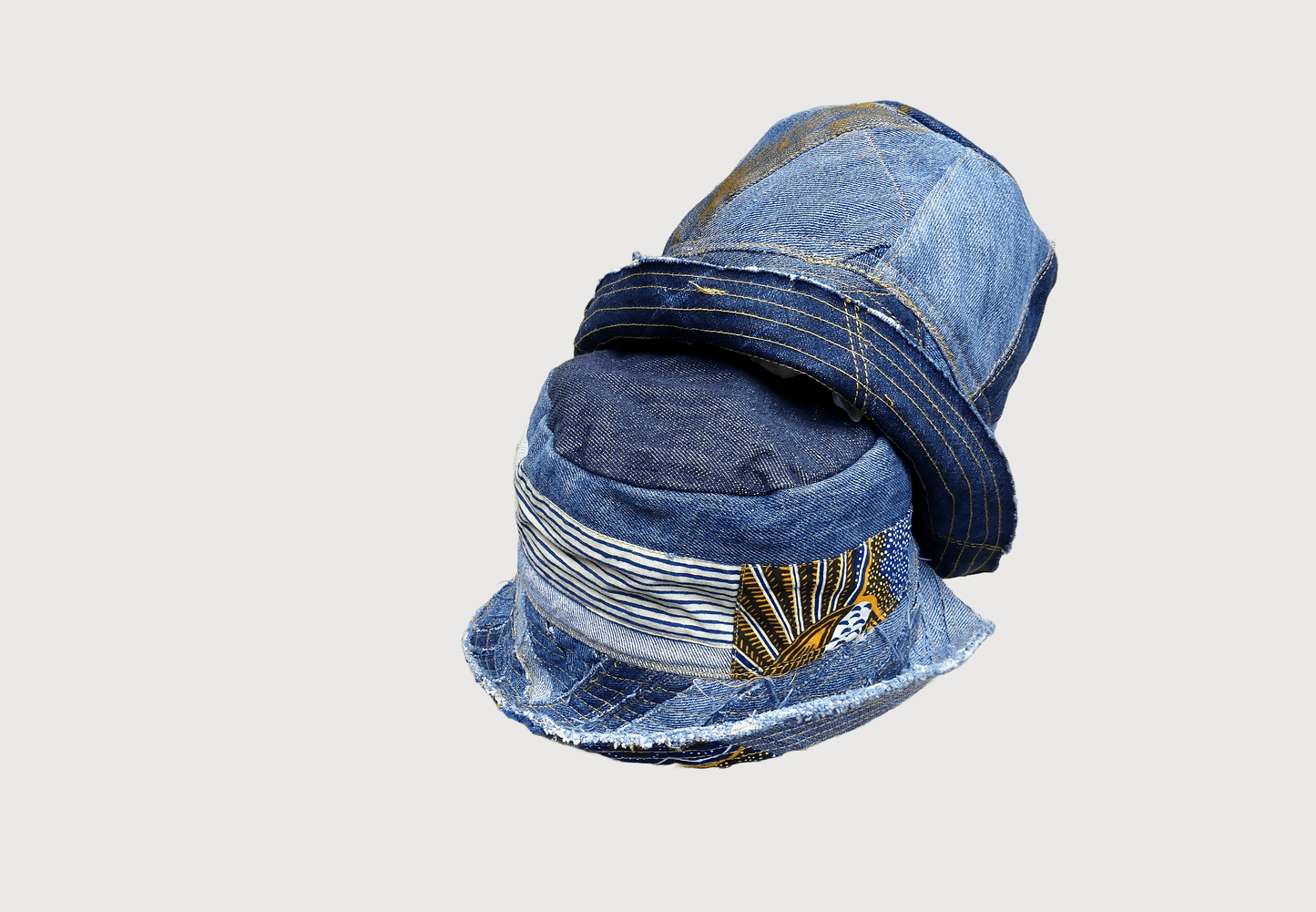 Reworked Jeans Bucket Hat - Ariike Ruban Studio