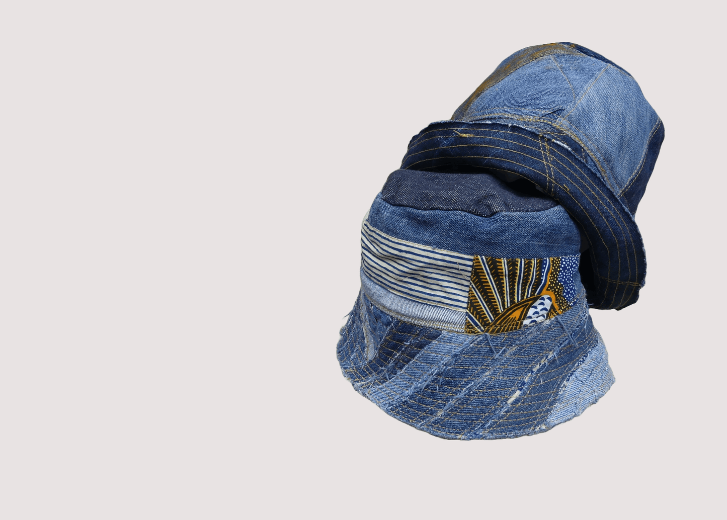 Reworked Jeans Bucket Hat - Ariike Ruban Studio