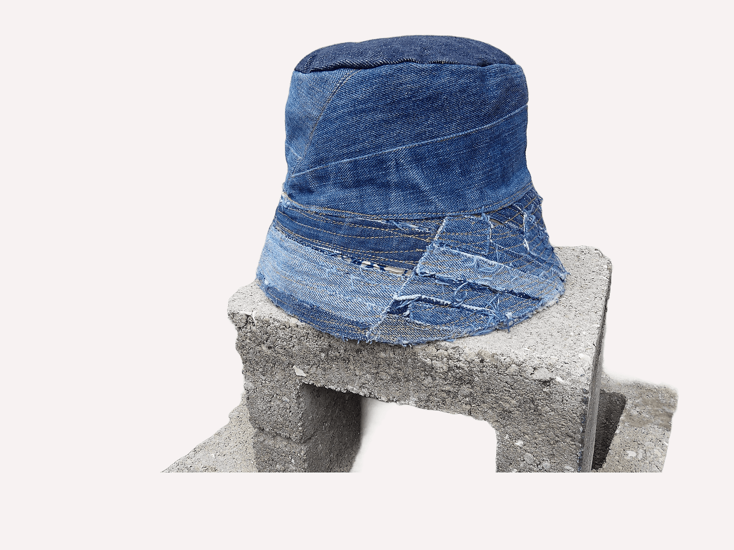Reworked Jeans Bucket Hat - Ariike Ruban Studio