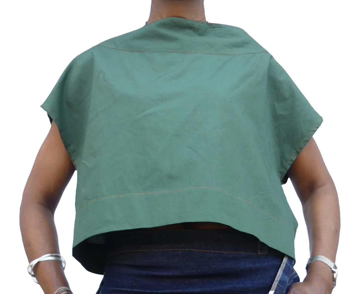 Niamh Top Bottle Green