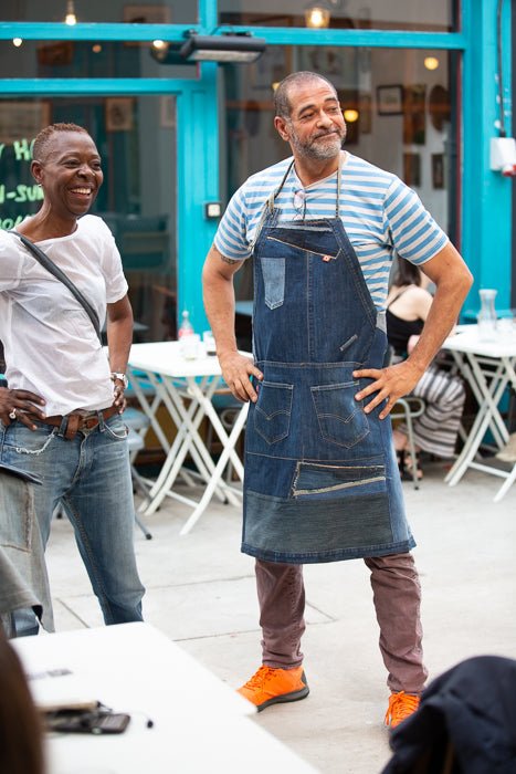 Reworked Denim Aprons - Ariike Ruban Studio