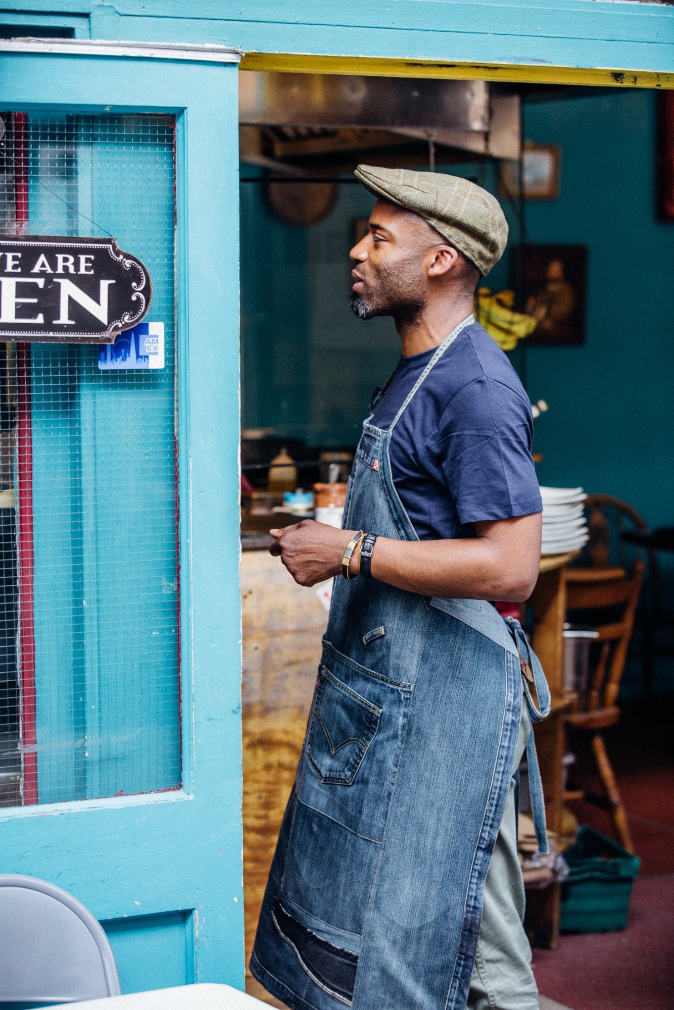 Reworked Denim Aprons - Ariike Ruban Studio