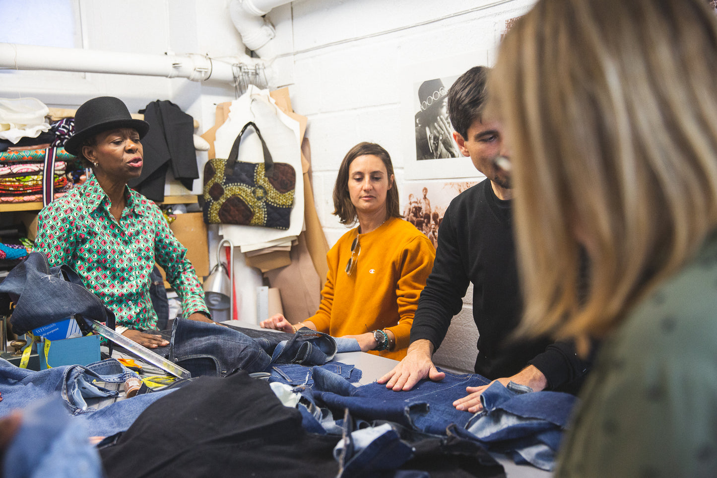 Fashion Upcycling Workshop at the Oxo 30 May - Ariike Ruban Studio
