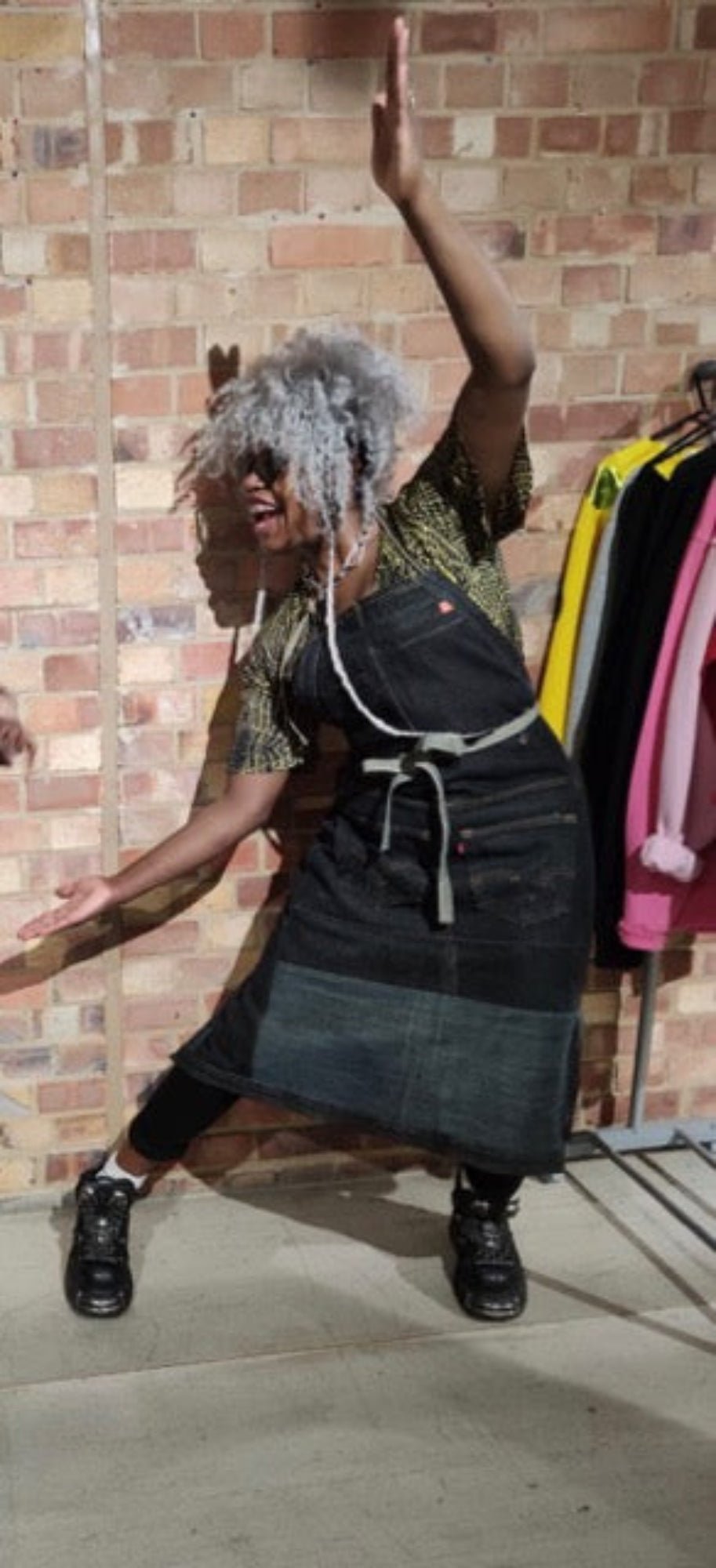 Reworked Denim Aprons - Ariike Ruban Studio