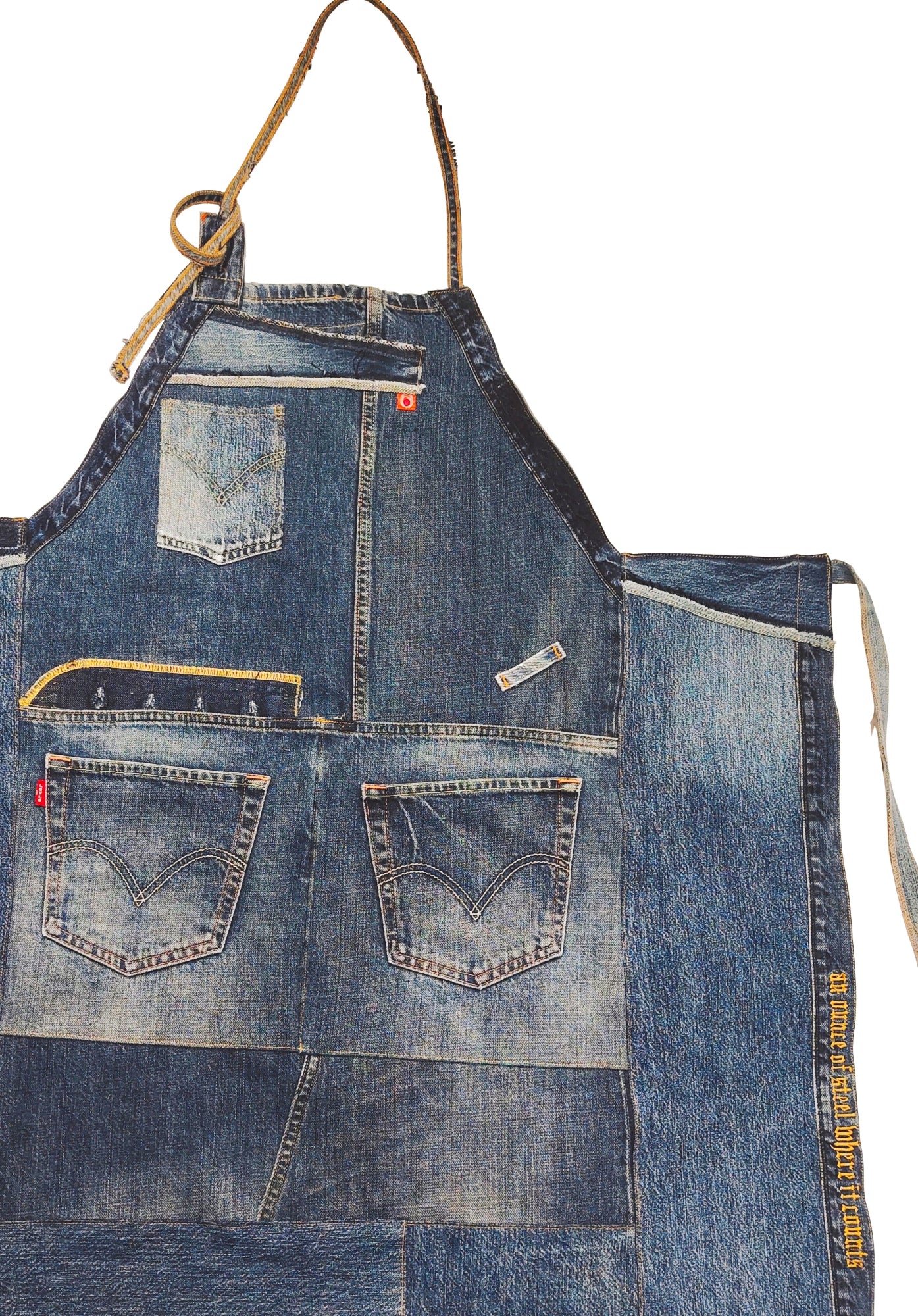 Reworked Denim Aprons - Ariike Ruban Studio