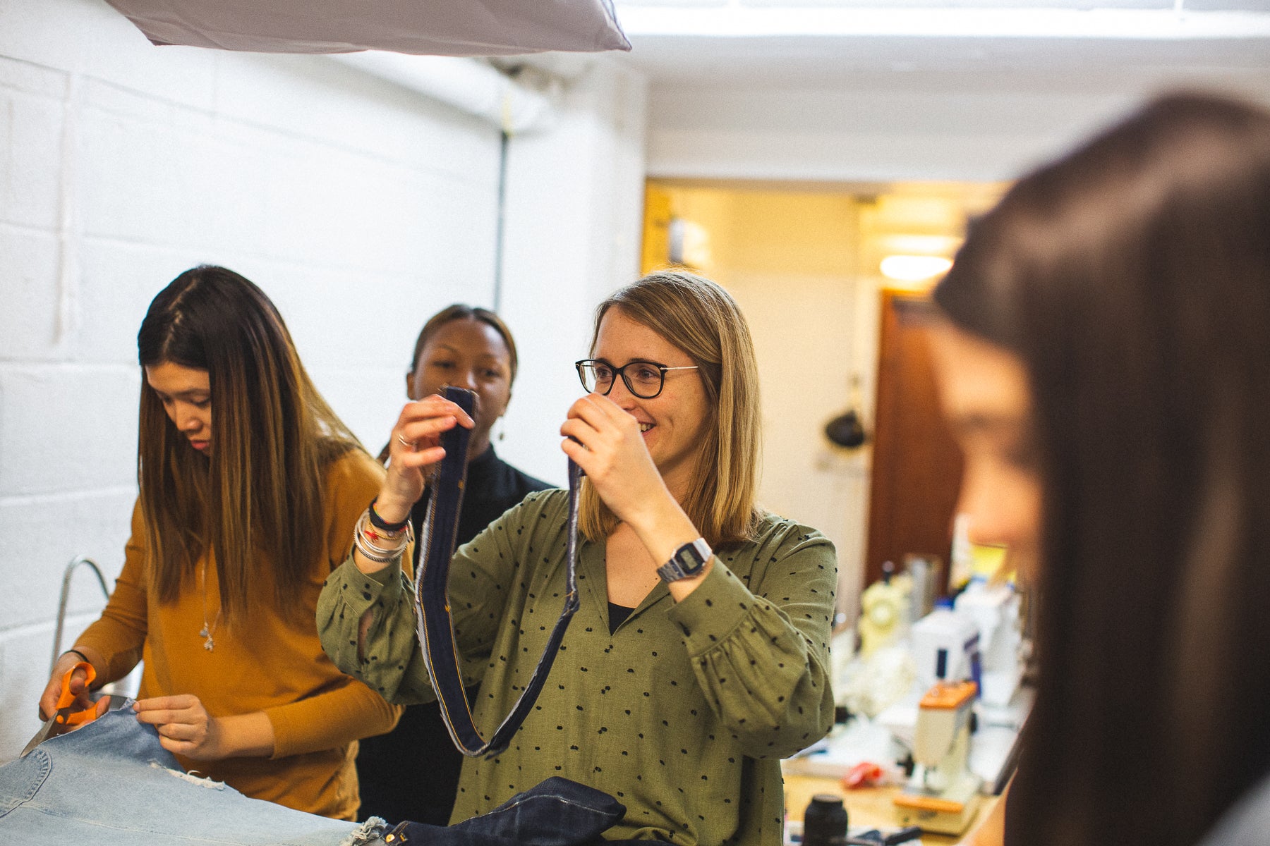 Fashion Upcycling Workshop at the Oxo 30 May - Ariike Ruban Studio