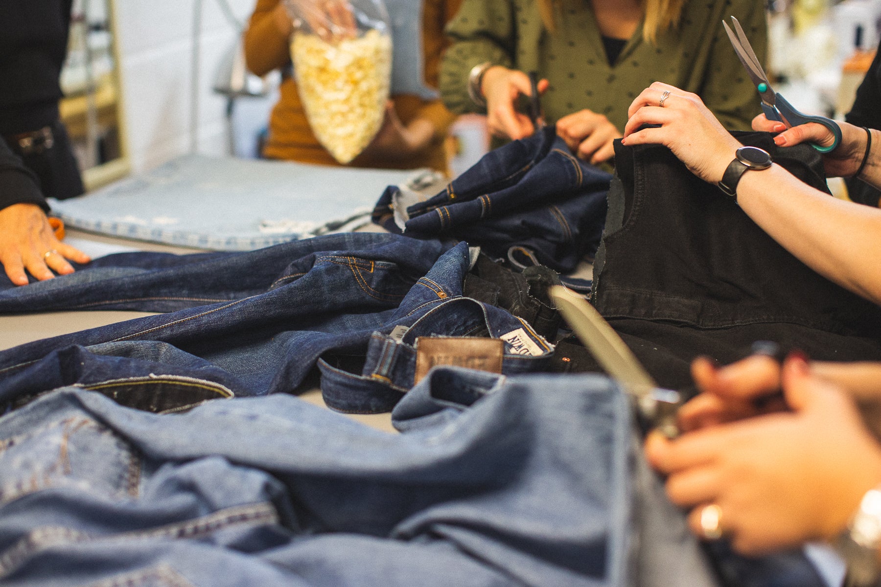 Fashion Upcycling Workshop at the Oxo 30 May - Ariike Ruban Studio