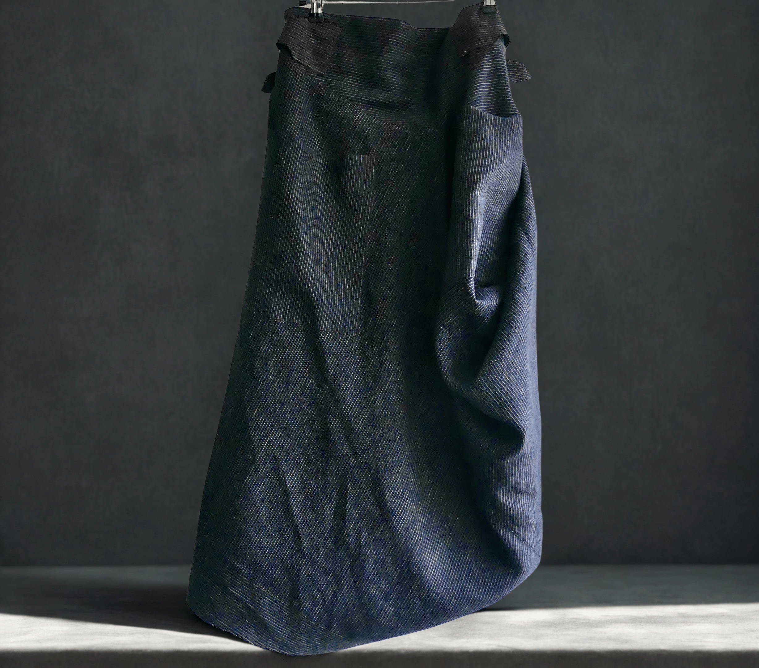 Iro Asymmetrical Irish Linen Skirt — Handmade in London - Ariike Ruban Studio