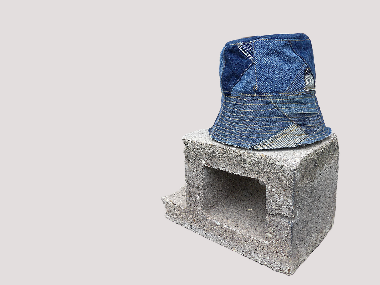 Reworked Jeans Bucket Hat