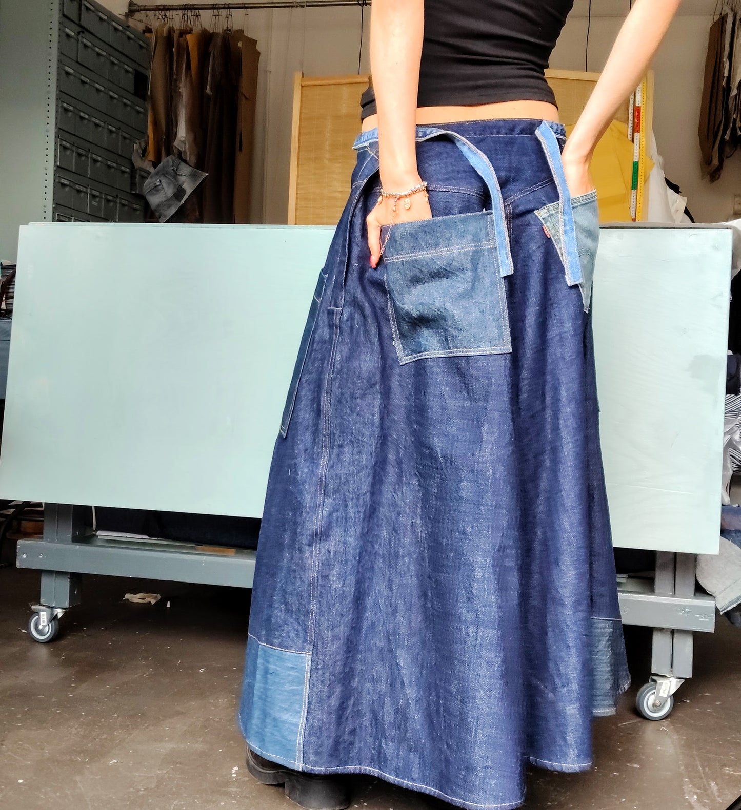 Iro/Indigo Skirt