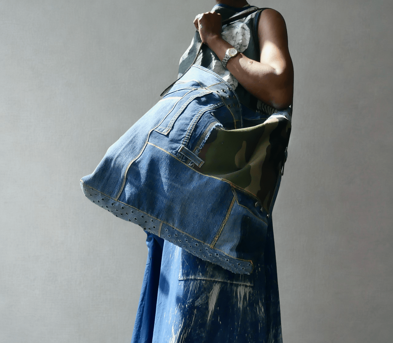 Large Jeans Tote - Ariike Ruban Studio