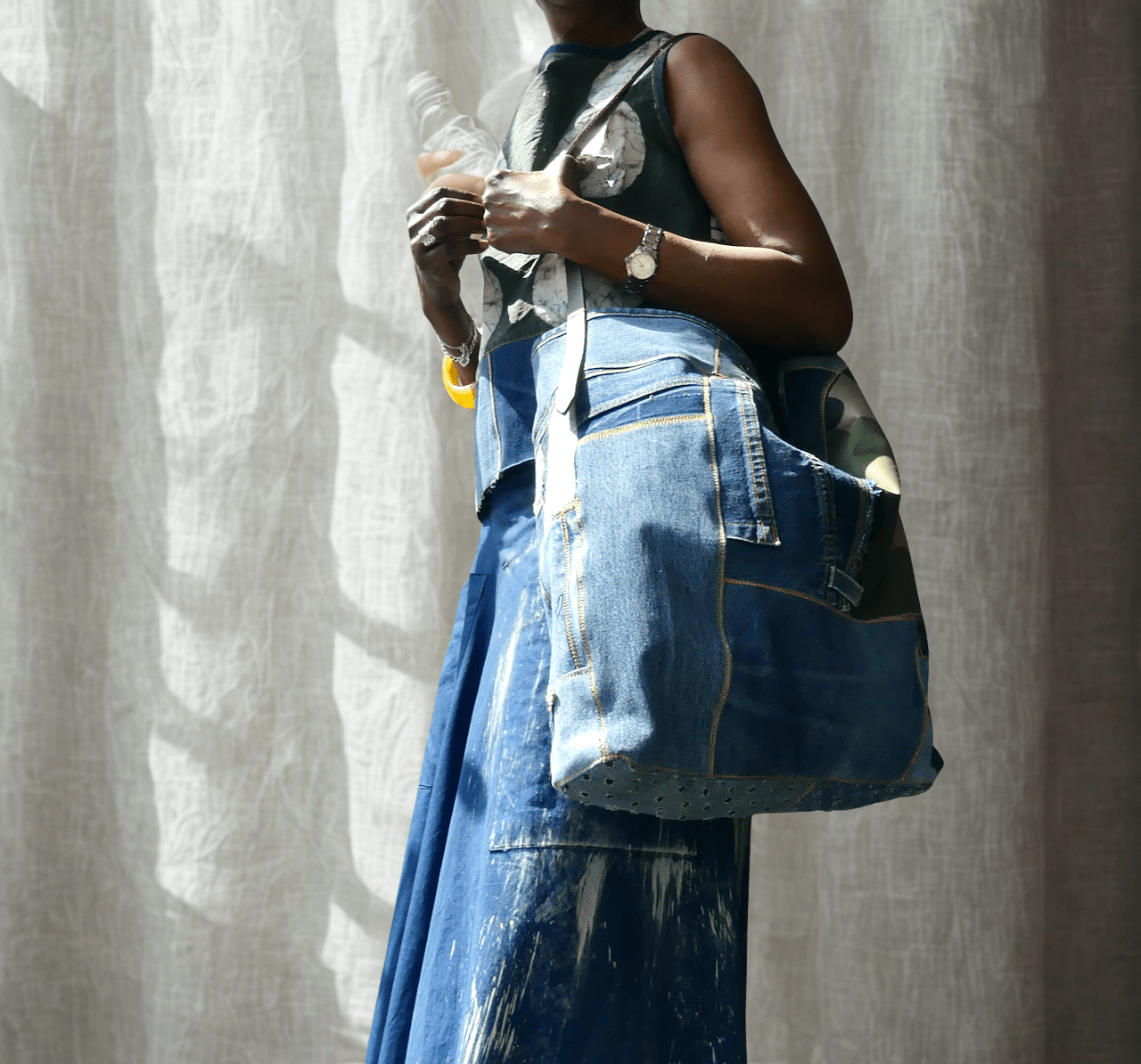 Large Jeans Tote - Ariike Ruban Studio