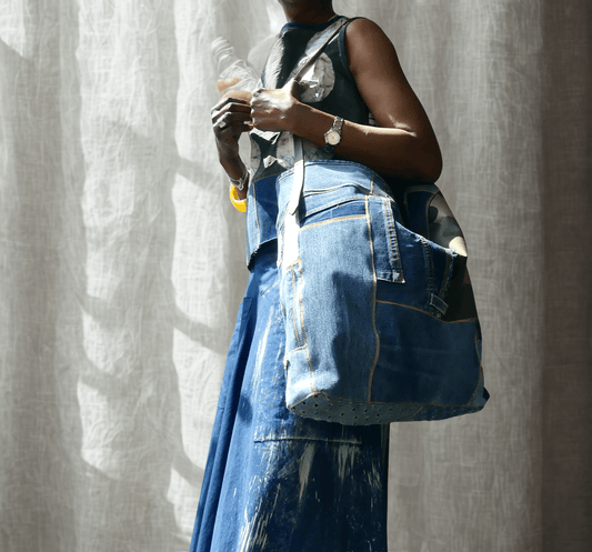 Large Jeans Tote - Ariike Ruban Studio